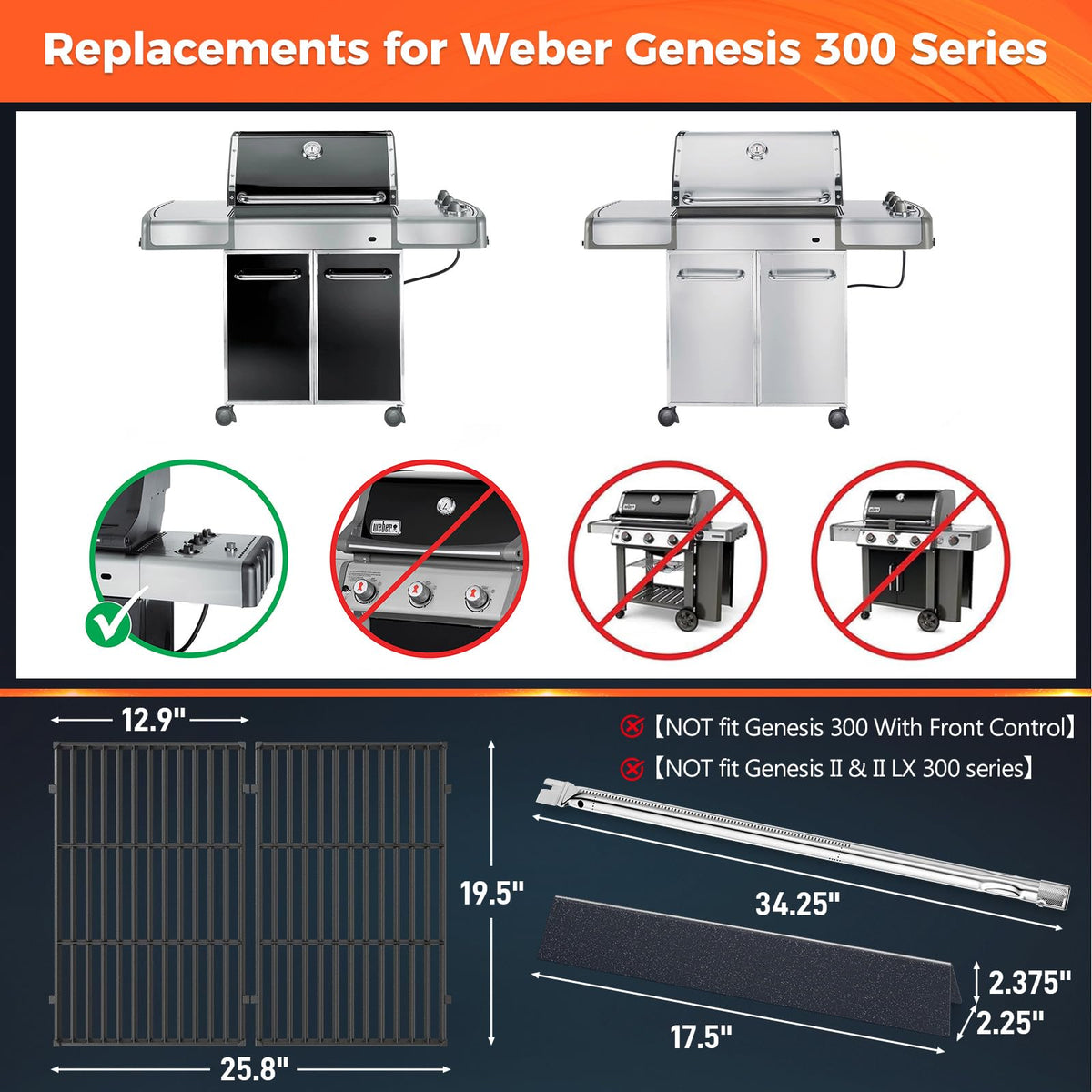 QuliMetal Genesis flavorizer bars assembly – durable build supports frequent high-heat grilling