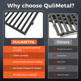 QuliMetal Genesis snow-point coating bars – added protection against chipping