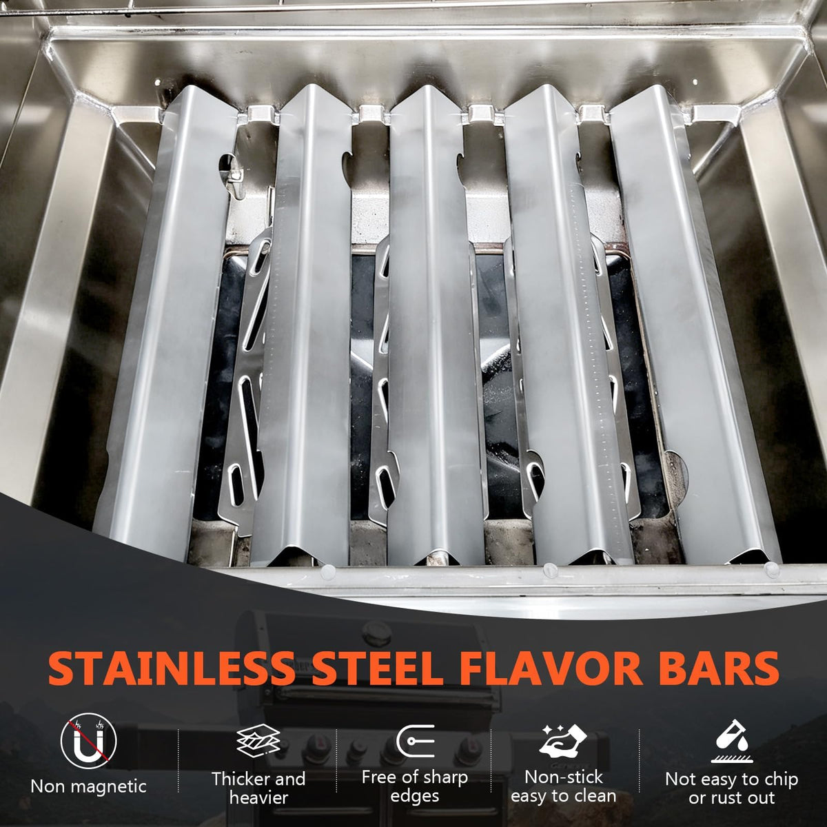 QuliMetal solid stainless steel avoids coating chipping and peeling.