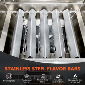 QuliMetal solid stainless steel avoids coating chipping and peeling.