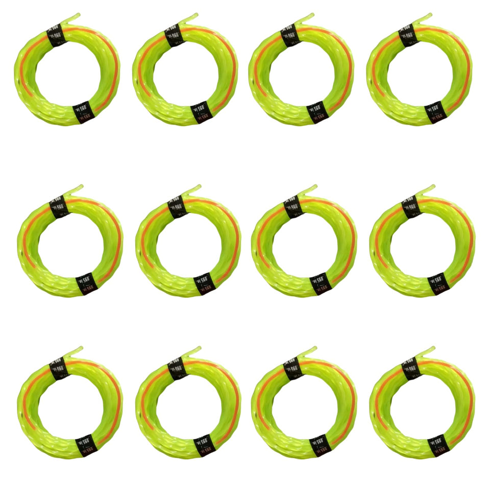 Quintillus 0.095 trimmer line with visible middle section for fast reloading.