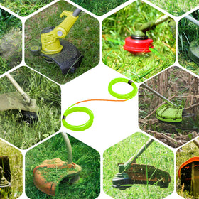 Quintillus line compatible with Ego, Ryobi, Worx for consistent trimming.
