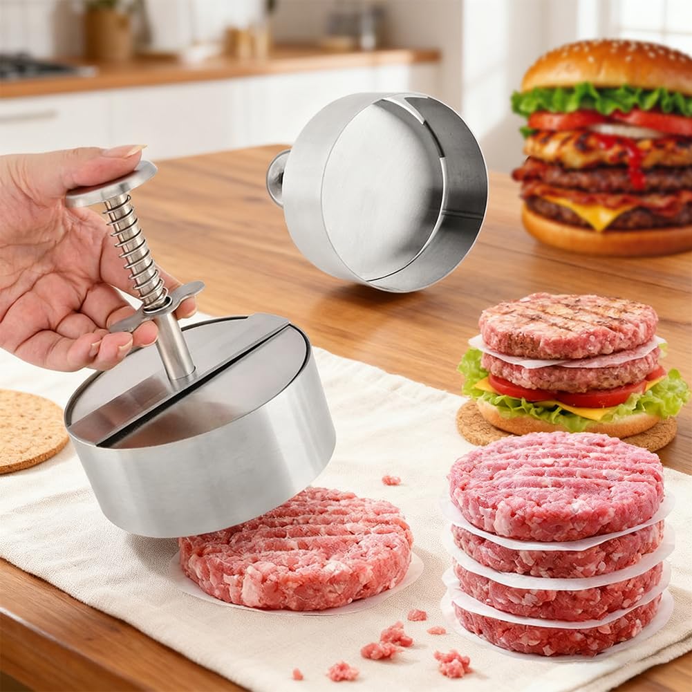 Quivorant patty papers protect grills and prevent sticking