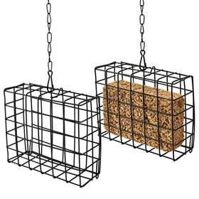 Quivorant two-pack bird feeders ready for hanging.