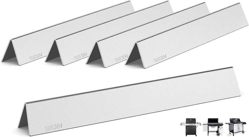 QuliMetal 304 stainless flavorizer bars fit Weber Spirit 300 Series for even heating