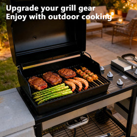 QuliMetal set of 5 flavorizer bars enables durable grilling performance