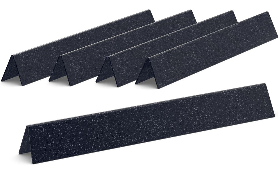 QuliMetal 7536/7537 flavorizer bar for Weber Spirit with side knobs, even heat distribution.