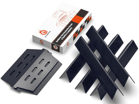 QuliMetal Genesis 300 flavorizer bars for front-control grills improve even heat