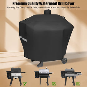 QuliMetal cover uses waterproof 600D fabric to guard against sun and rain