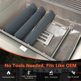 QuliMetal Spirit II bar-fit shows simple installation steps.
