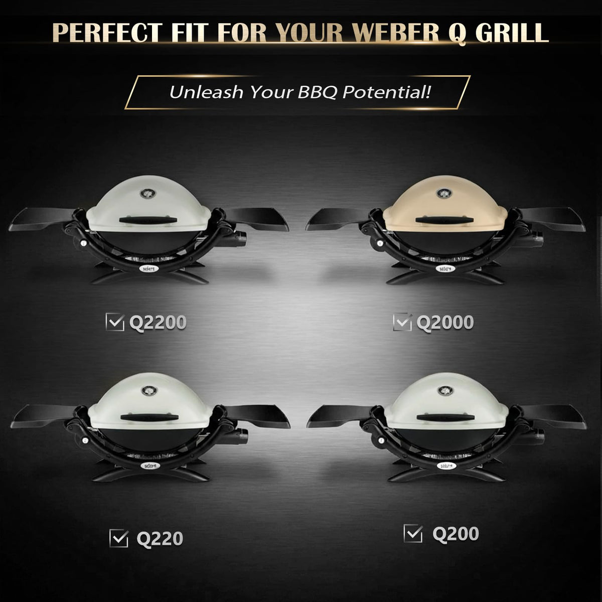 QuliMetal 69956 burner tube for Weber Q2000 provides durable, rust-resistant performance.
