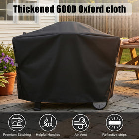 QuliMetal 7112 grill cover for Weber Q2800N+ shields against weather