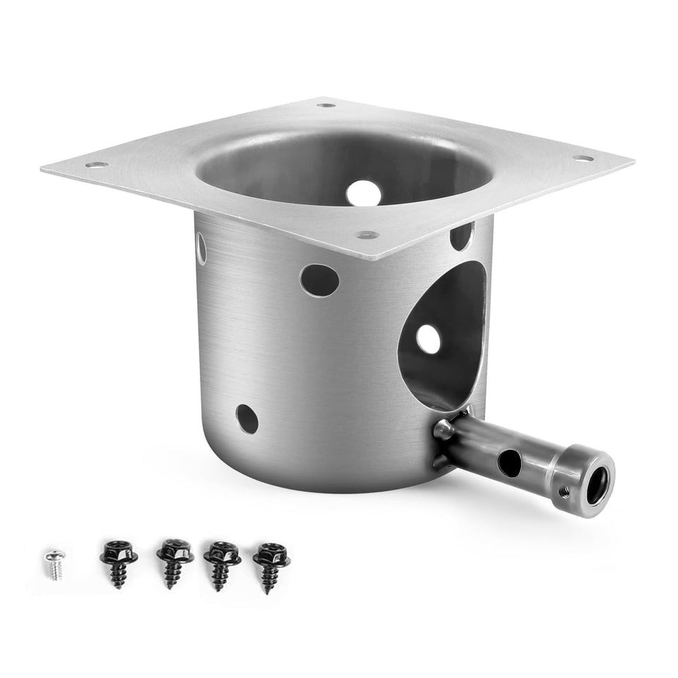 QuliMetal burn pot for Traeger Pro 22/34 with precise fit and efficient airflow.