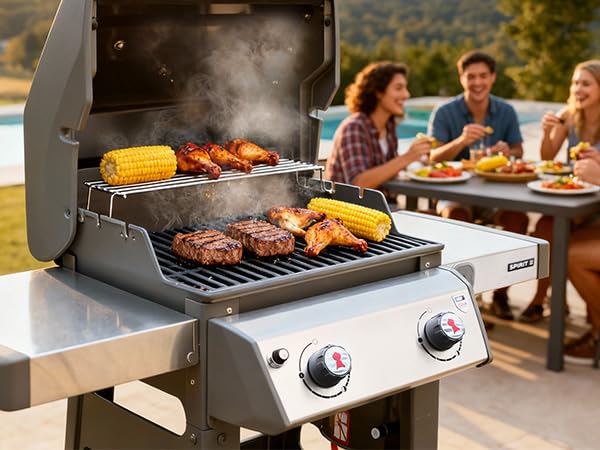 Burner protection and balanced grilling with QuliMetal flavorizer bars