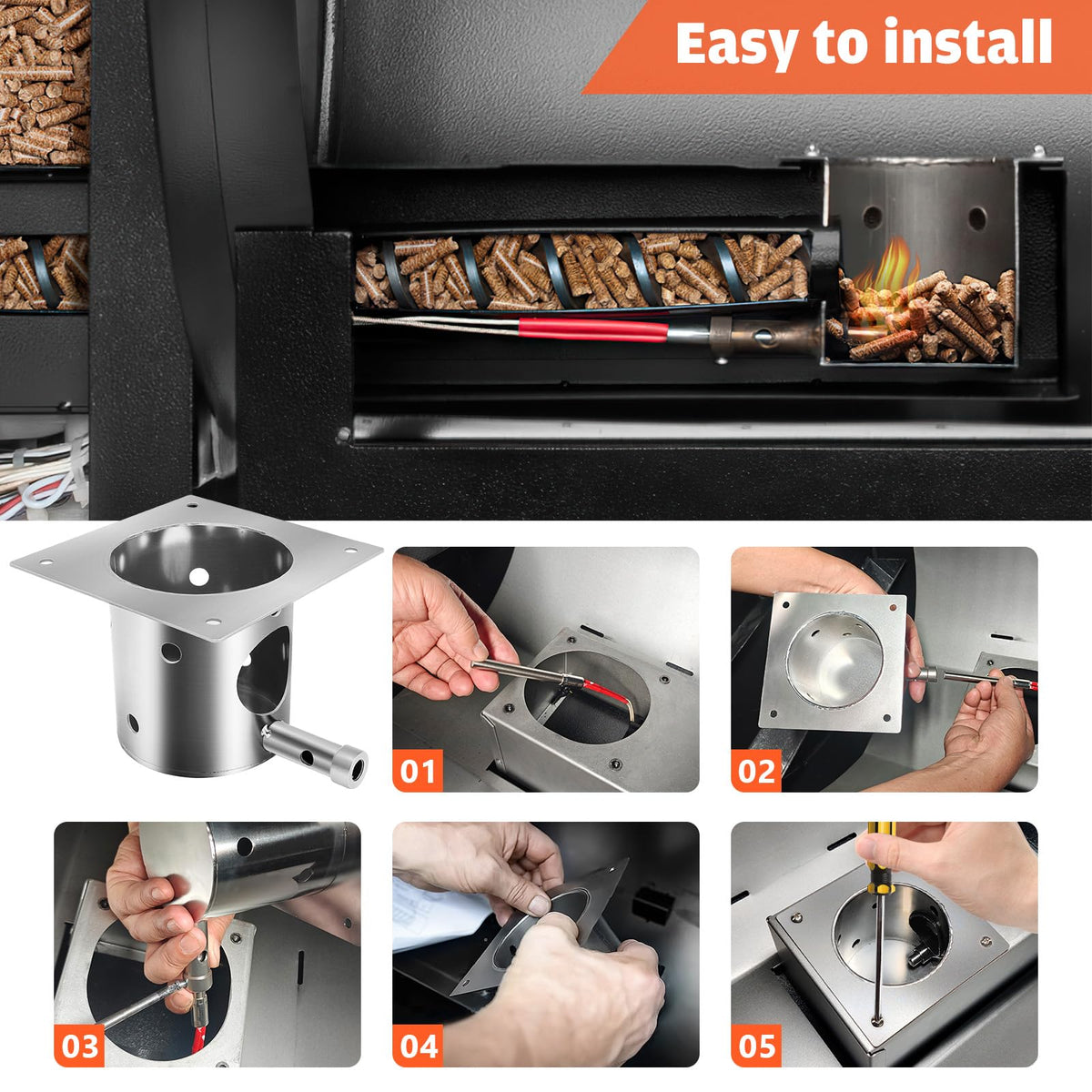 QuliMetal plug-and-play installation demonstrates rapid replacement steps