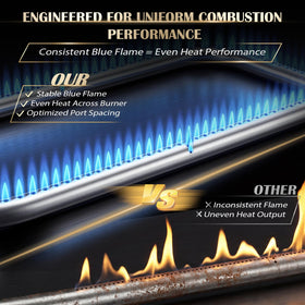 QuliMetal fit for Weber Q2200 burner tube enables easy DIY installation.