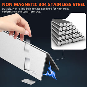 QuliMetal flavorizer bars with 17.5-inch dimensions aligned for Genesis fit