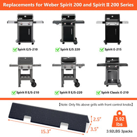 QuliMetal flavorizer bars compatible with GS4 Spirit II 200-series