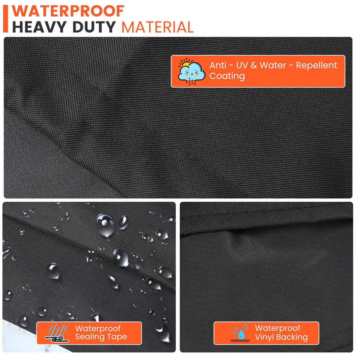QuliMetal GC7000 cover with two-thread stitching enhances tear resistance.