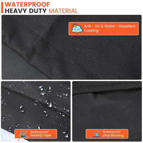 QuliMetal GC7000 cover with two-thread stitching enhances tear resistance.