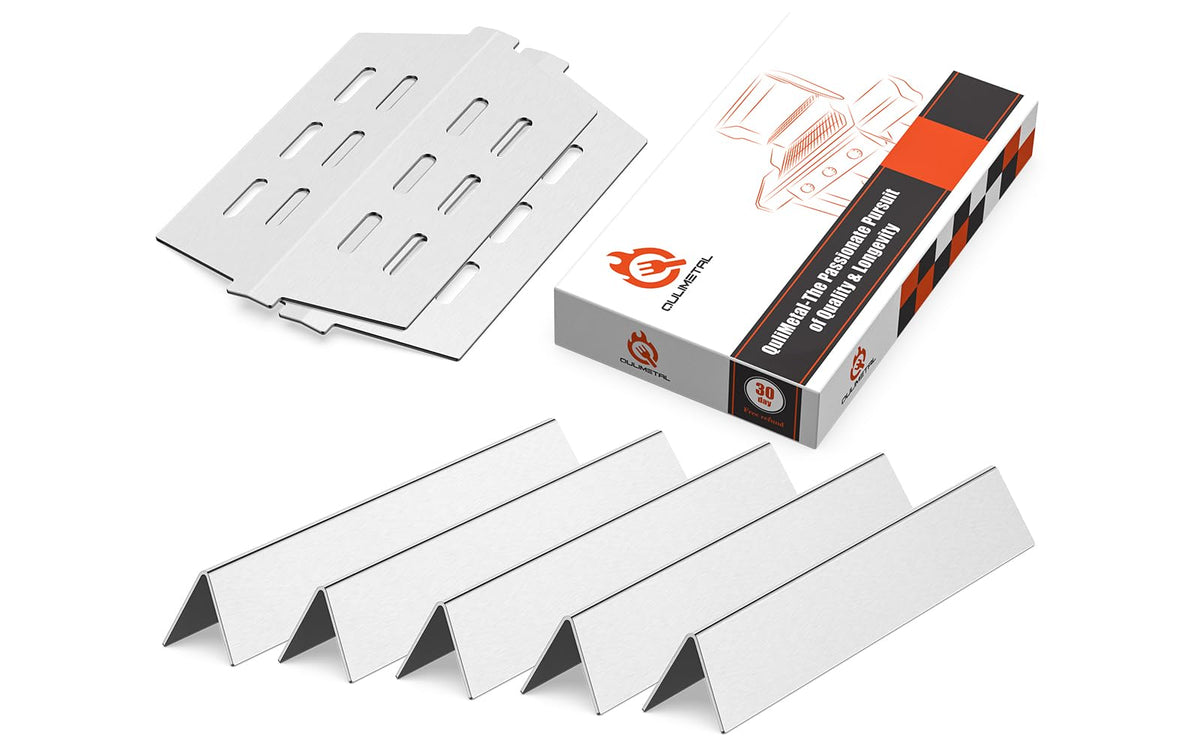 QuliMetal Genesis flavorizer bars for Weber 300 series demonstrate durable stainless steel build