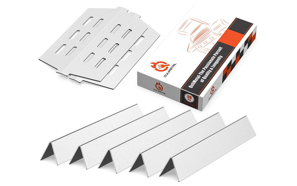 QuliMetal Genesis flavorizer bars for Weber 300 series demonstrate durable stainless steel build