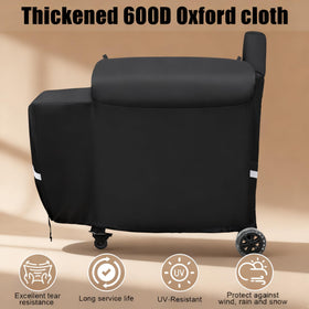 QuliMetal cover features reinforced stitching for durable protection against wind and wear