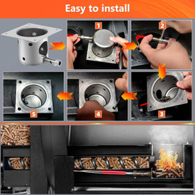 Complete package includes screws; reuse existing ones if needed.