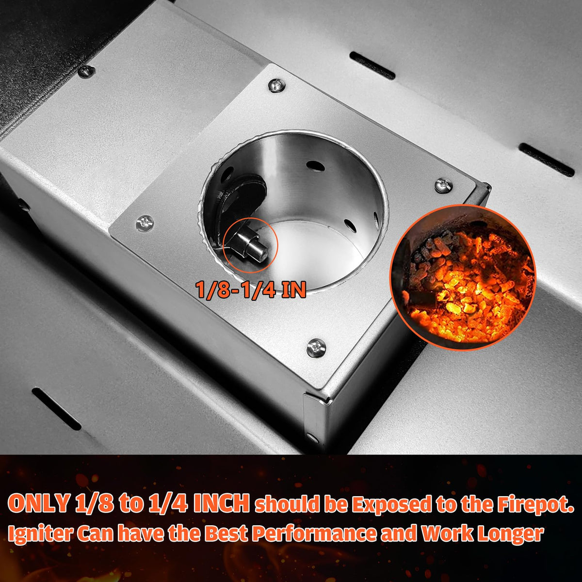 QuliMetal screws included for secure, tool-free installation