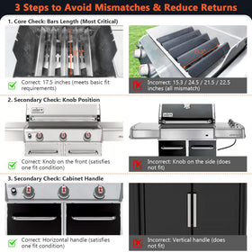 QuliMetal stainless flavorizer bars resist corrosion and simplify maintenance