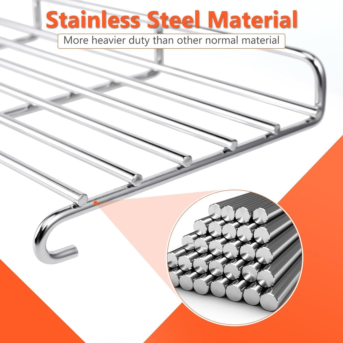 QuliMetal stainless steel construction close-up shows durability