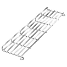 QuliMetal warming rack fits Genesis II 300 series grills, expanding cooking space.