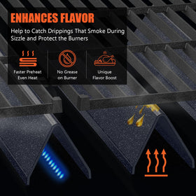 QuliMetal replacement-pack includes grates, flavorizer bars, burners for quick restoration.