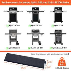 QuliMetal 7635 porcelain steel 16ga bar construction resists warping during grilling