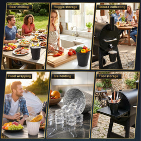 Versatile compatibility across Traeger, Pit Boss, Oklahoma Joe’s, Z Grill and Camp Chef.