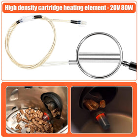 QuliMetal igniter firepot-fit image demonstrating proper clearance