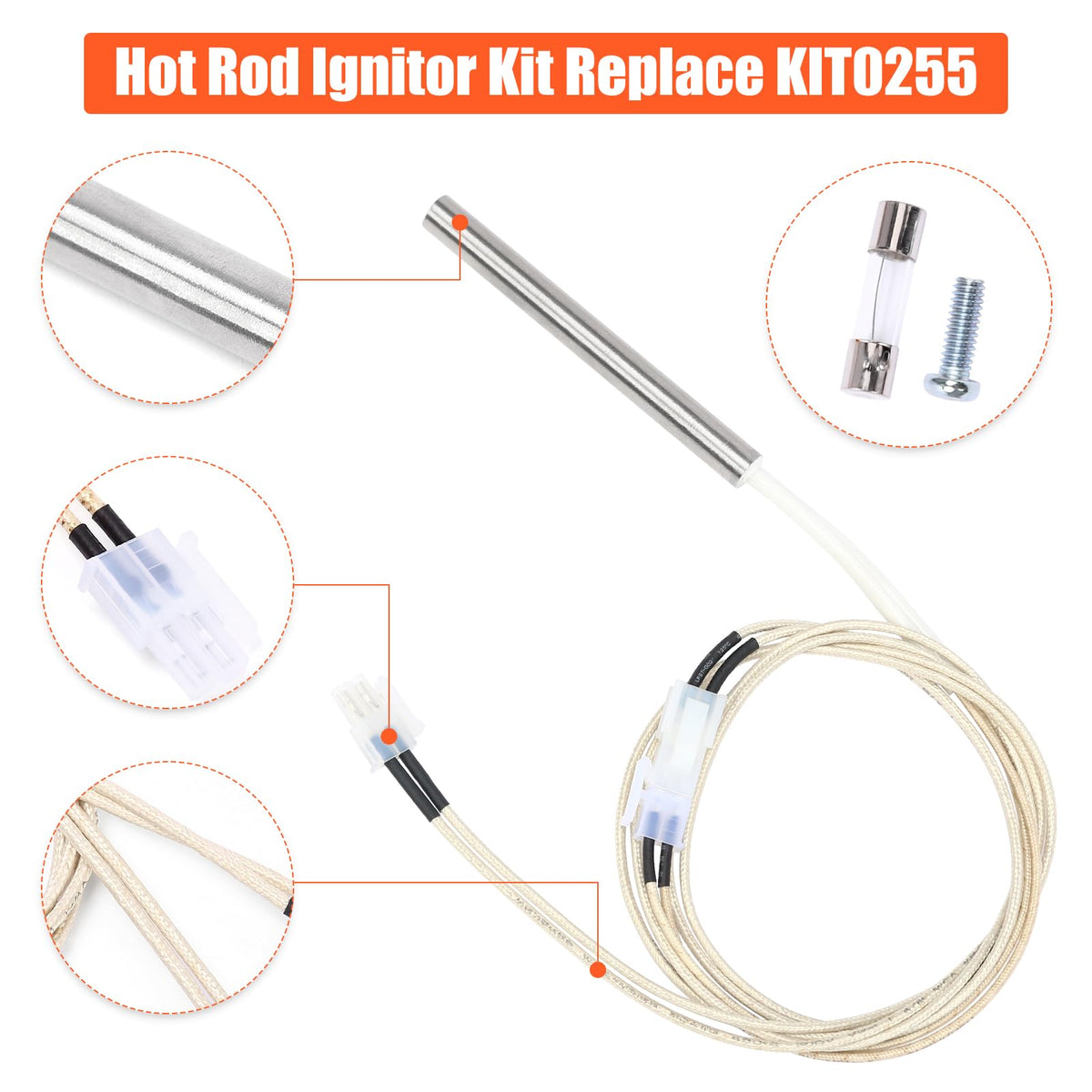 QuliMetal kit includes screw for fast replacement