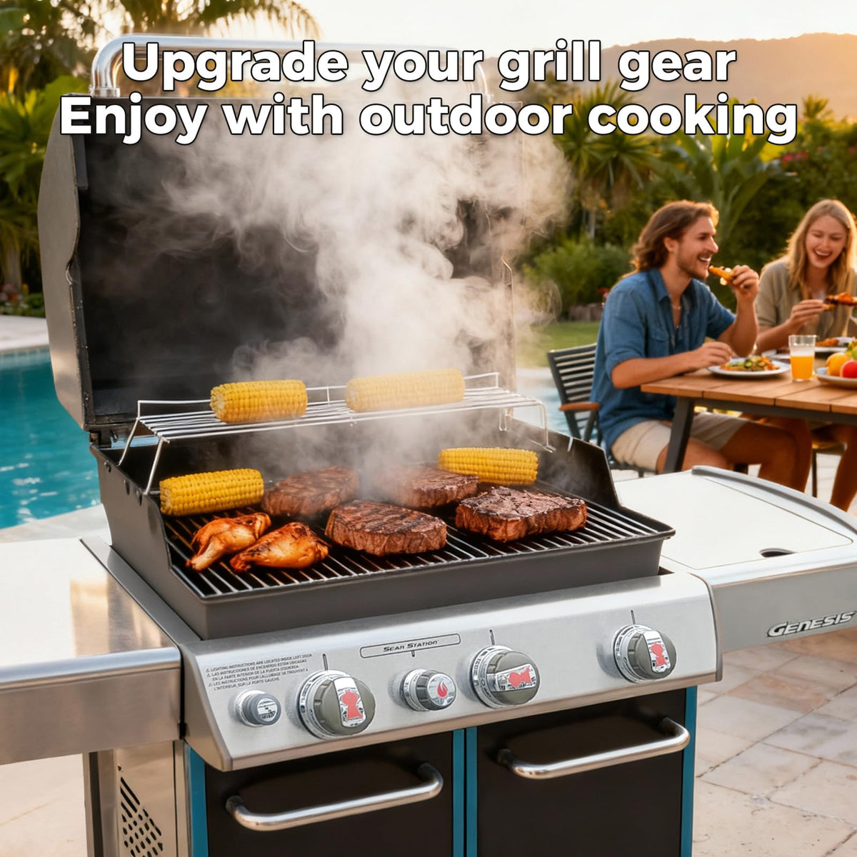 QuliMetal thicker 7mm stainless bars withstand high heat.