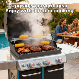 QuliMetal thicker 7mm stainless bars withstand high heat.