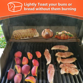 QuliMetal extended cooking space enables grilling multiple items