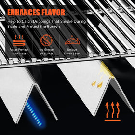 QuliMetal Genesis 300 flavorizer bars five-pack arrangement demonstrates value.