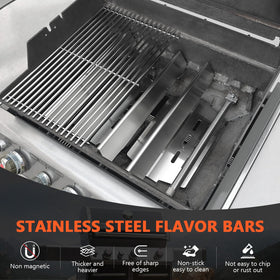 QuliMetal precise 19.5 x 12.9 inch grates fit Genesis 300.