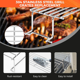 QuliMetal packaging shows one stainless steel warming rack included