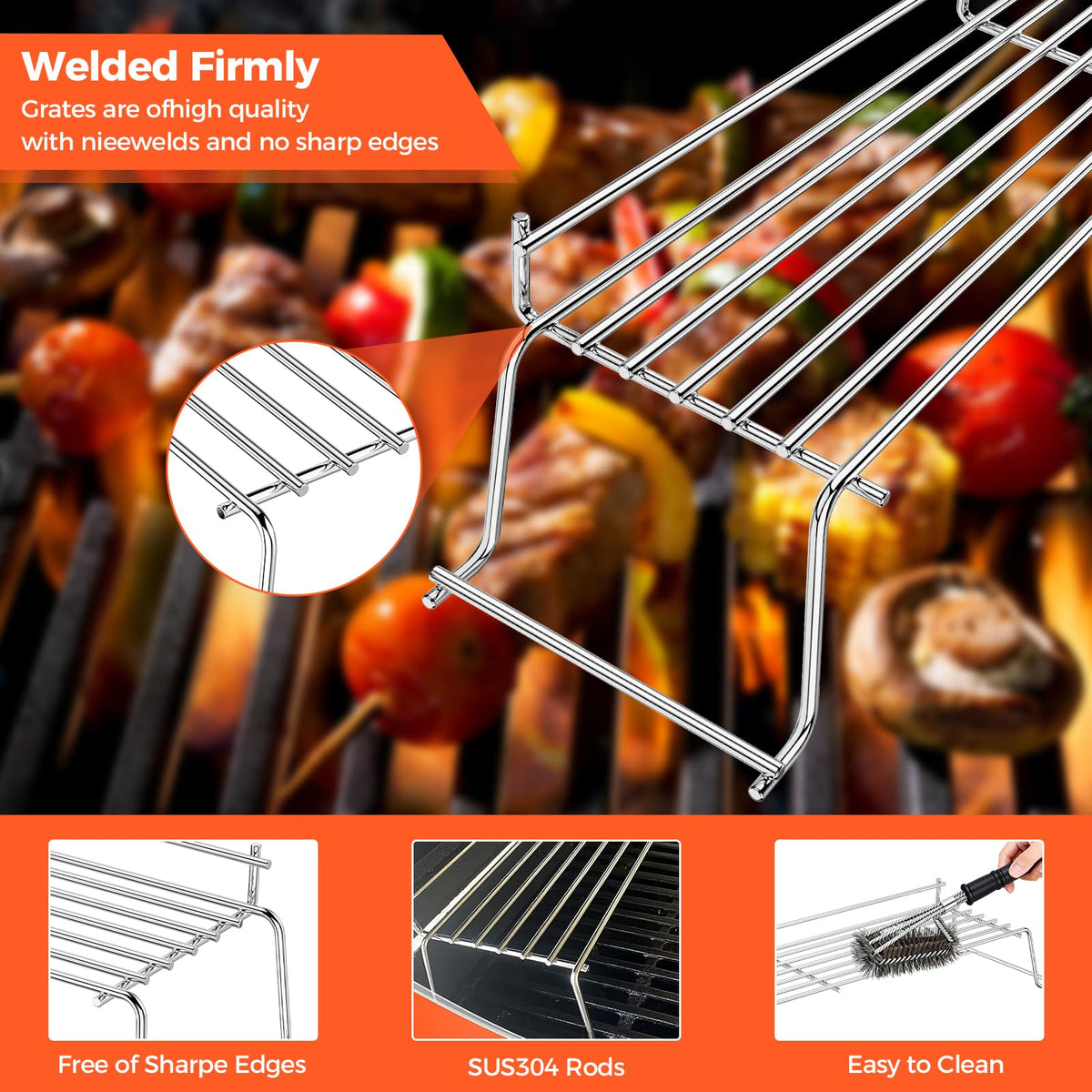 QuliMetal warming rack requires oiling before first use to maximize performance.