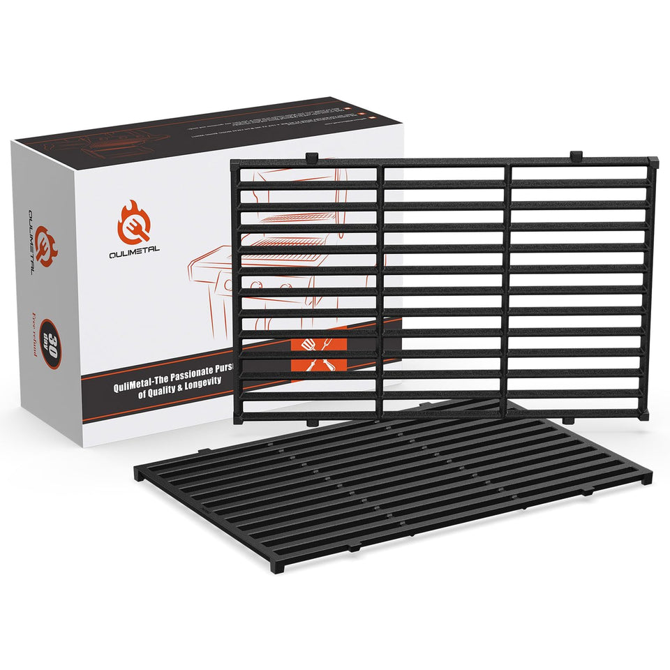 QuliMetal Weber Spirit 300 17.5x11.9-inch grate delivers even heat and reliable searing.