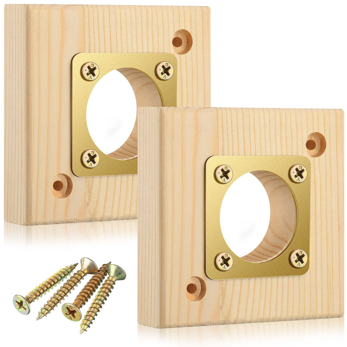 Qunclay bluebird house predator guard protects the nest opening and adds sturdy protection.
