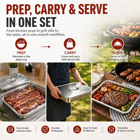 QURAS lids protect food during fridge storage and outdoor transport