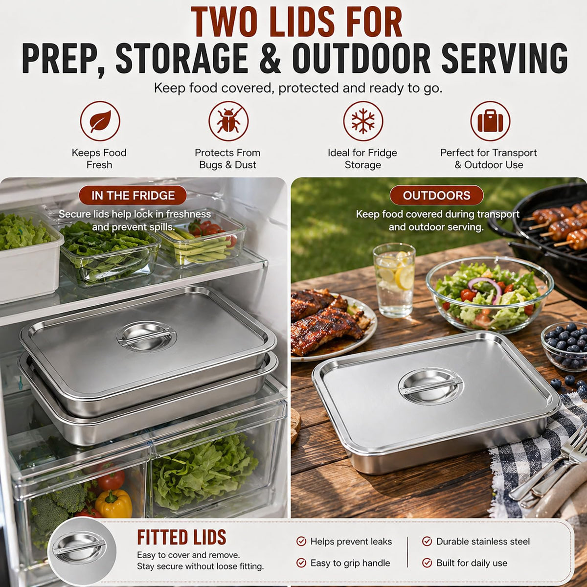 QURAS tray system enables seamless transition from kitchen to grill