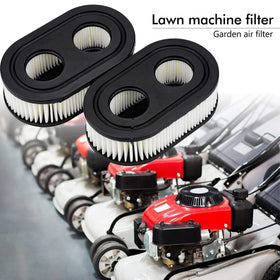 quskay air filter for lawn mower compatibility chart shows broad model fit