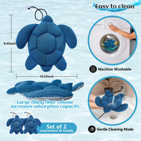 Quttisay scum absorber works with pools and spas for versatility